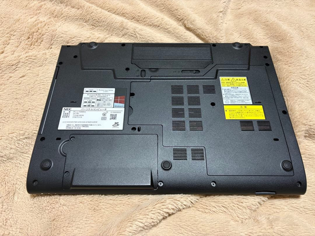 NEC ノートPC i7 16GB SSD500GB タッチ Win11