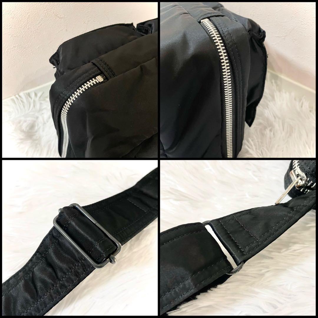【廃盤品】 PORTER ポーター タンカー 2層 ショルダーバッグ S 黒