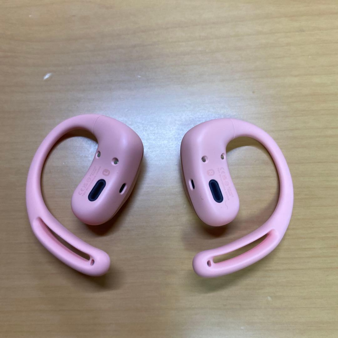 SHOKZ OPENFIT AIR ワイヤレスイヤホン ピンク