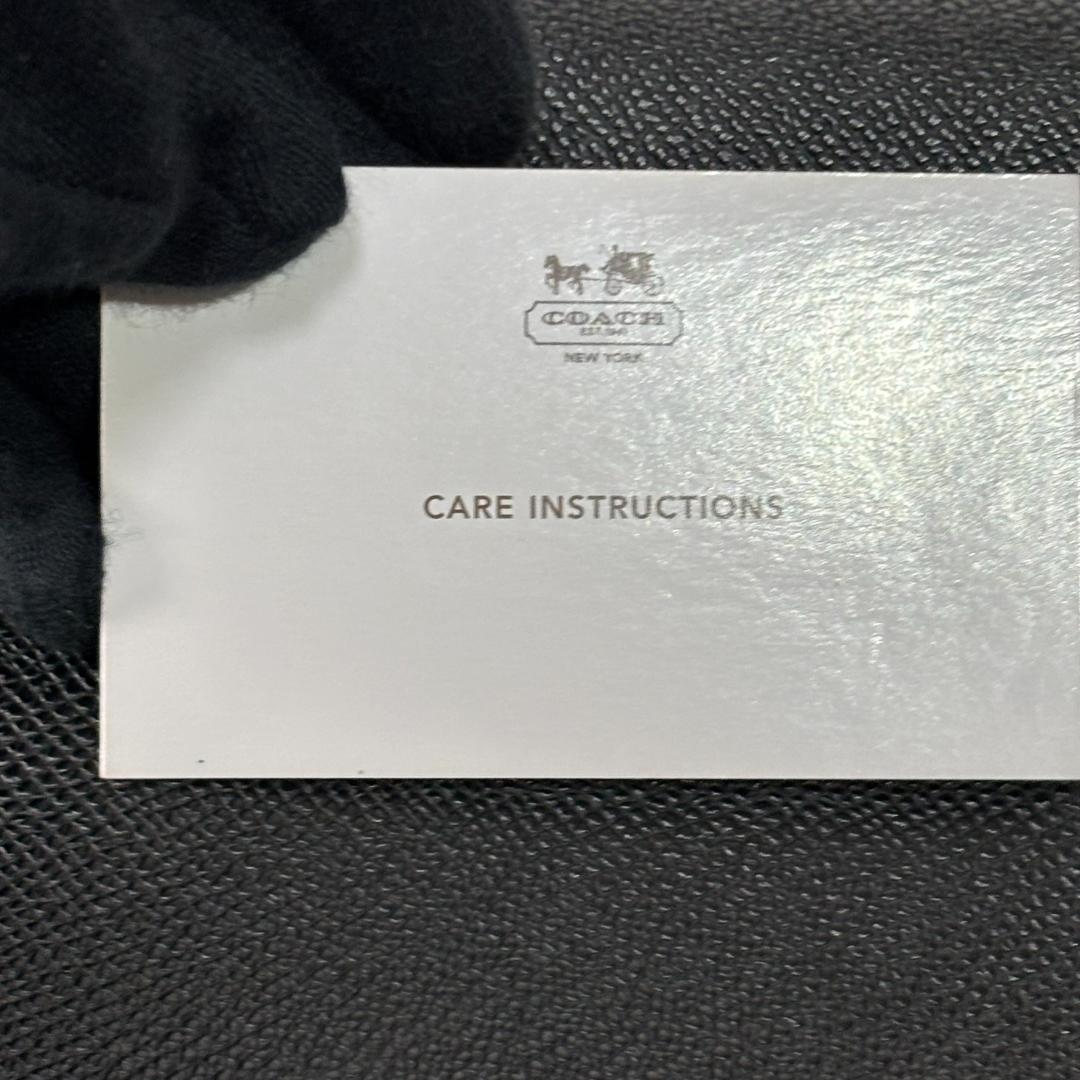 COACH ビジネスバッグ レザー A4収納 ブラック コーチ　71710