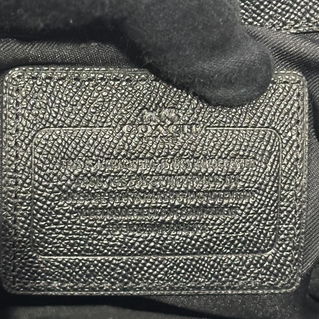 COACH ビジネスバッグ レザー A4収納 ブラック コーチ　71710