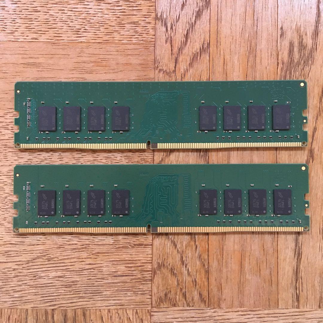 Crucial 32GB DDR4 3200MHz 16G ２枚組