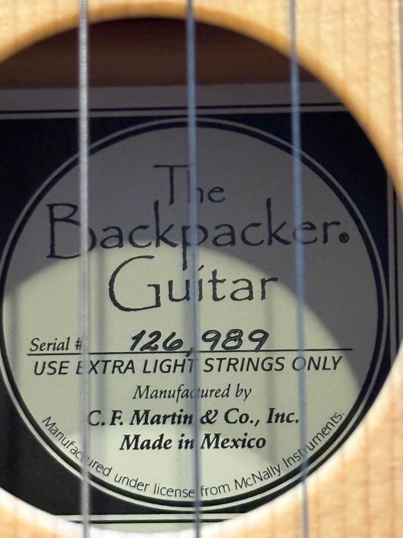 Martin & Co. Backpacker マーチンバックパッカー