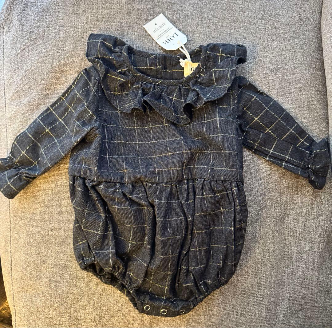 LOIR Paris 12m 襟付きロンパース