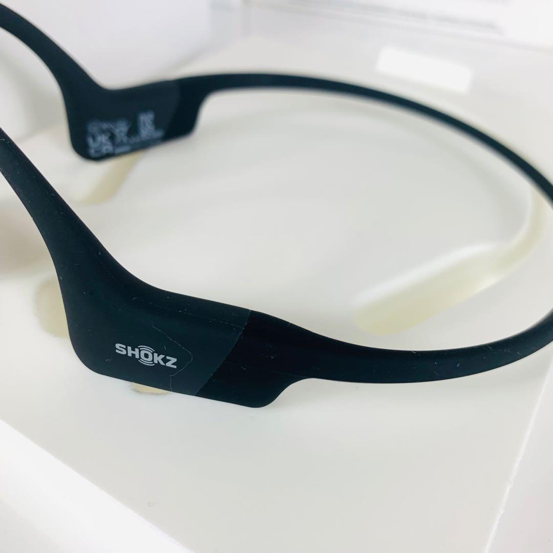 【美品】Shokz OpenRun 骨伝導イヤホン ブラック｜付属品完備