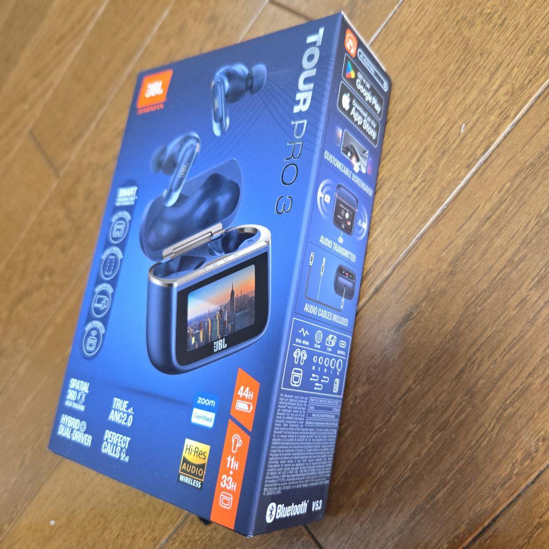 [新品] JBL TOUR PRO 3 ワイヤレスイヤホン ブルー