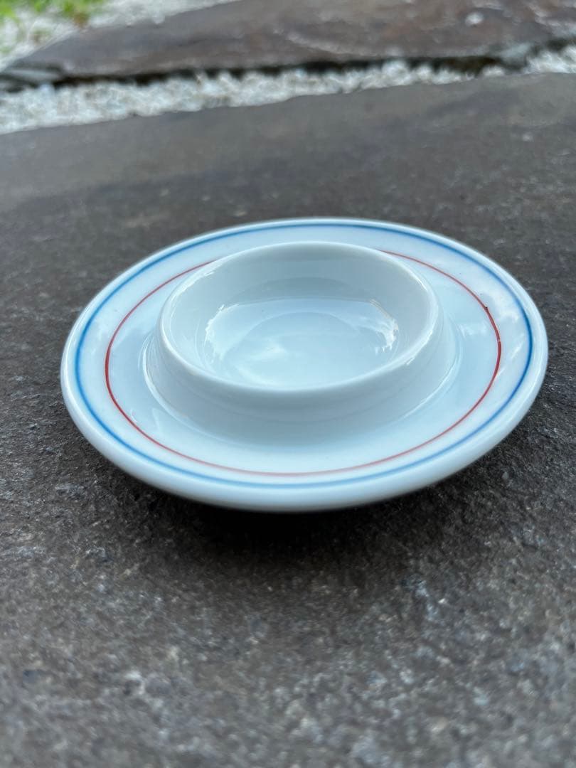 有田焼　鷹峯　蓋付きバター皿　バターケース　5枚セット　アンティーク