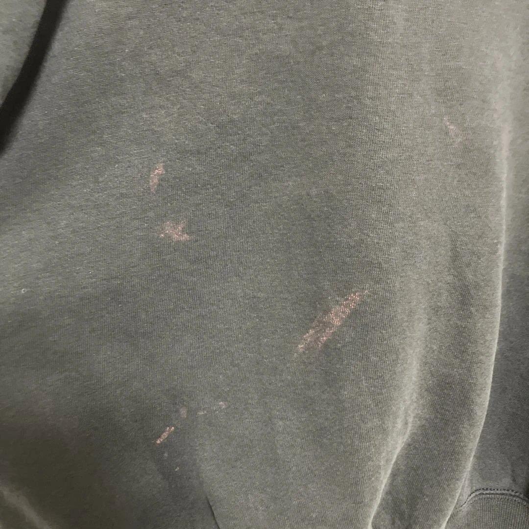 90s USA製 ラッセル 無地 プレーン スウェット L ブラック 前V