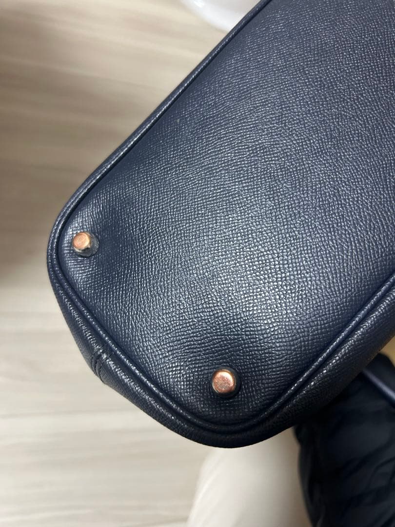 COACH コーチ ベケット ビジネス トート　ネイビー