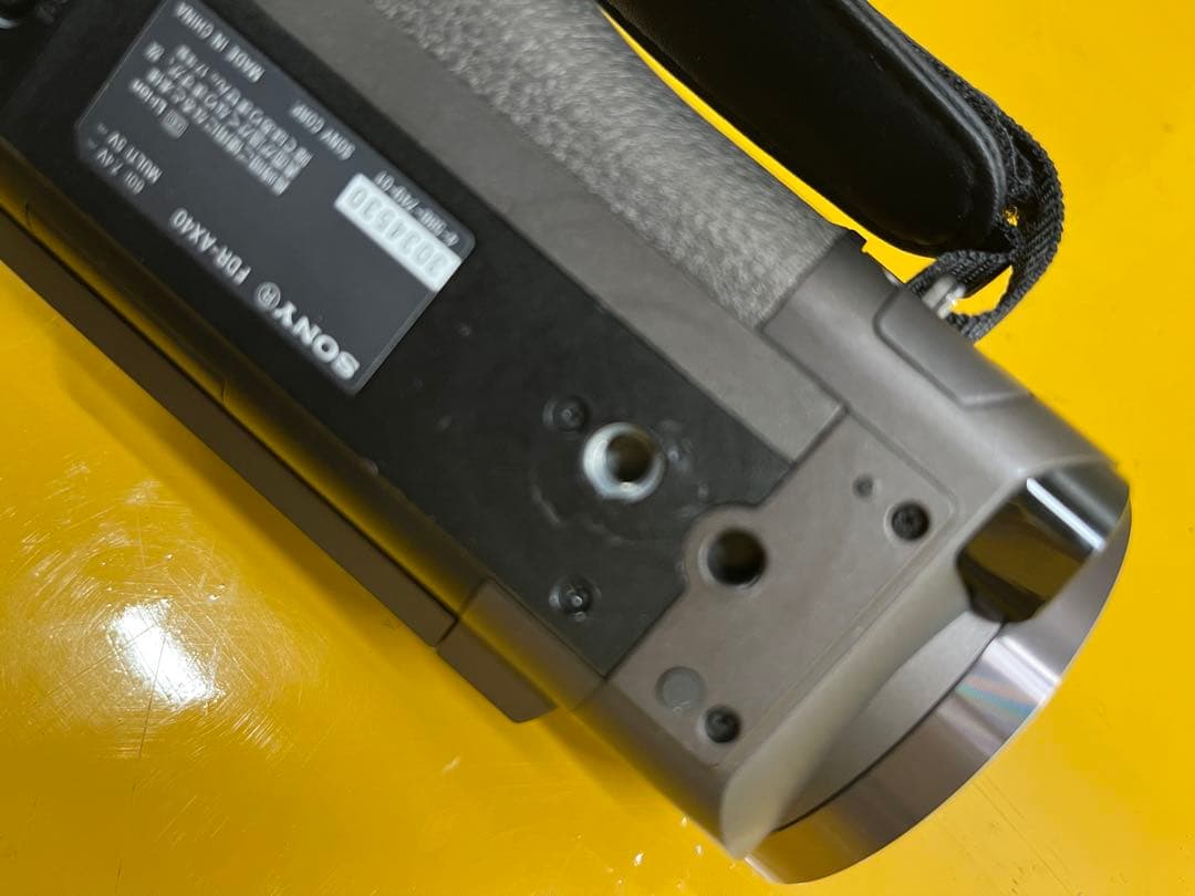 SONY ハンディカム HDR-AX40 ブラウン 本体＋バッテリー＋アダプター