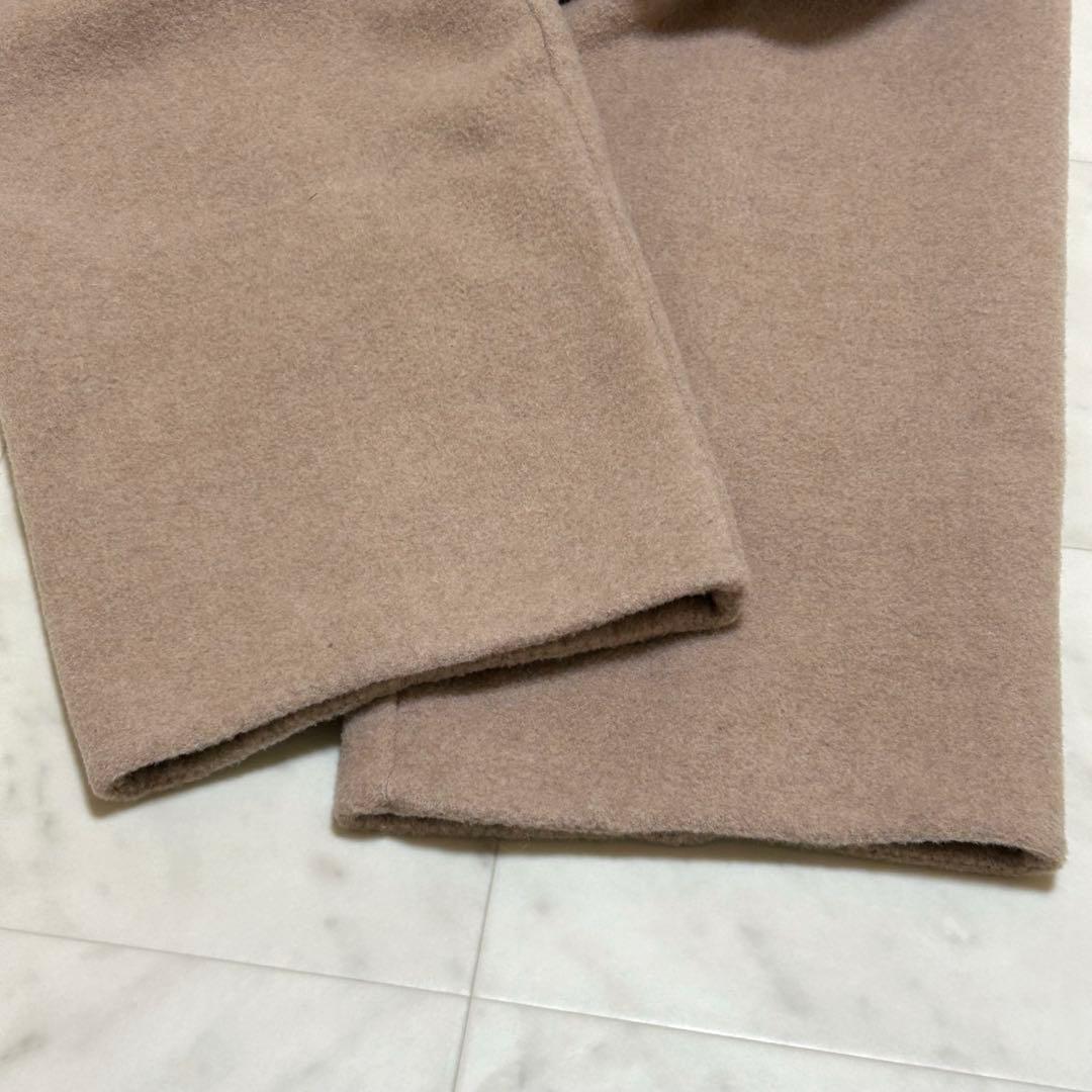 quaranciel リバーケープショートコート ウール混 Free