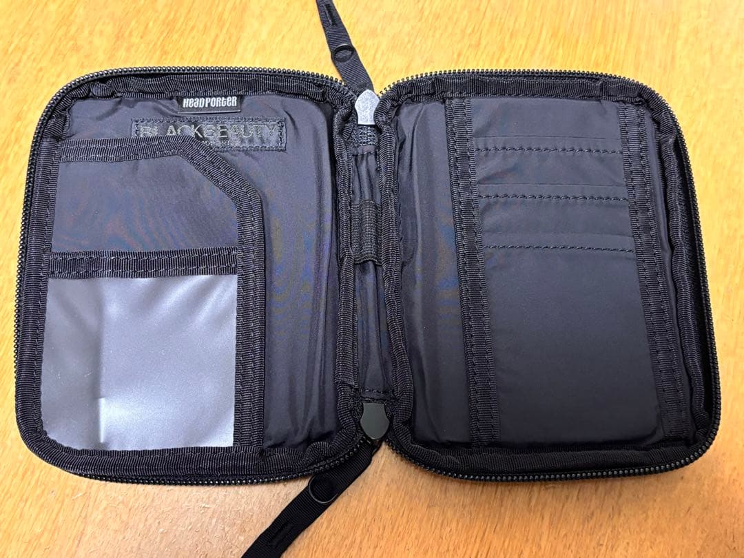 HEADPORTER BLACK BEAUTY ヘッドポーター パスポートケース