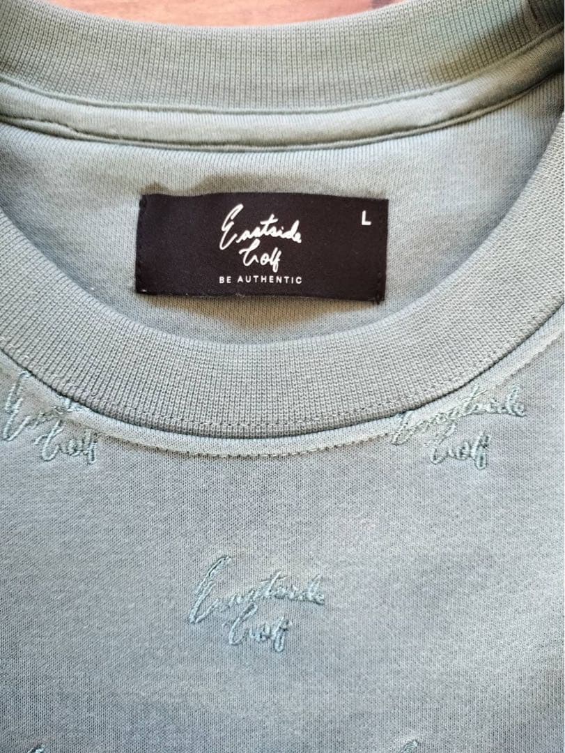 EASTSIDEGOLF 長袖スウェットトレーナー グリーン系 L 【中古】