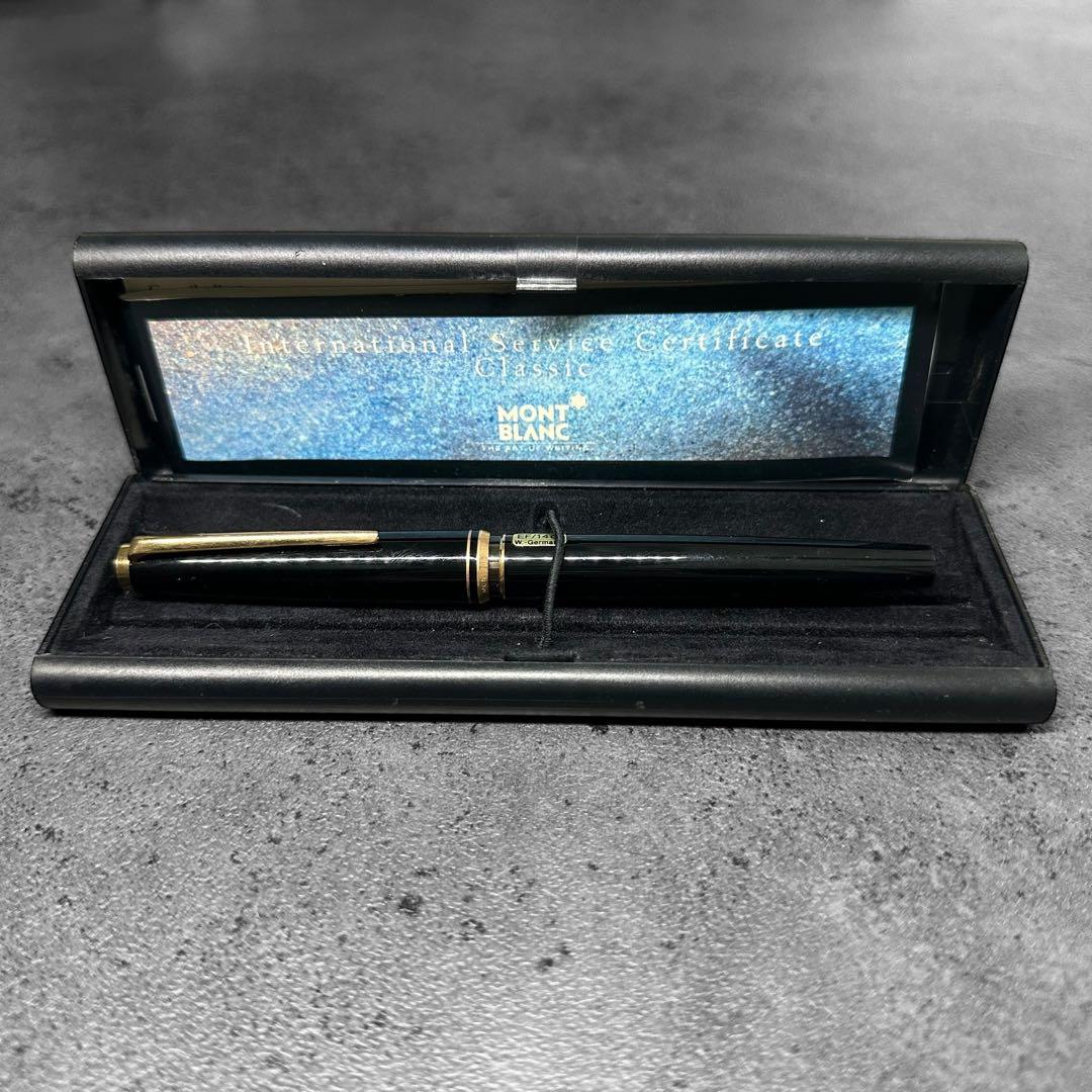 MONT BLANC 万年筆 14K/ct EF 585 w-germany