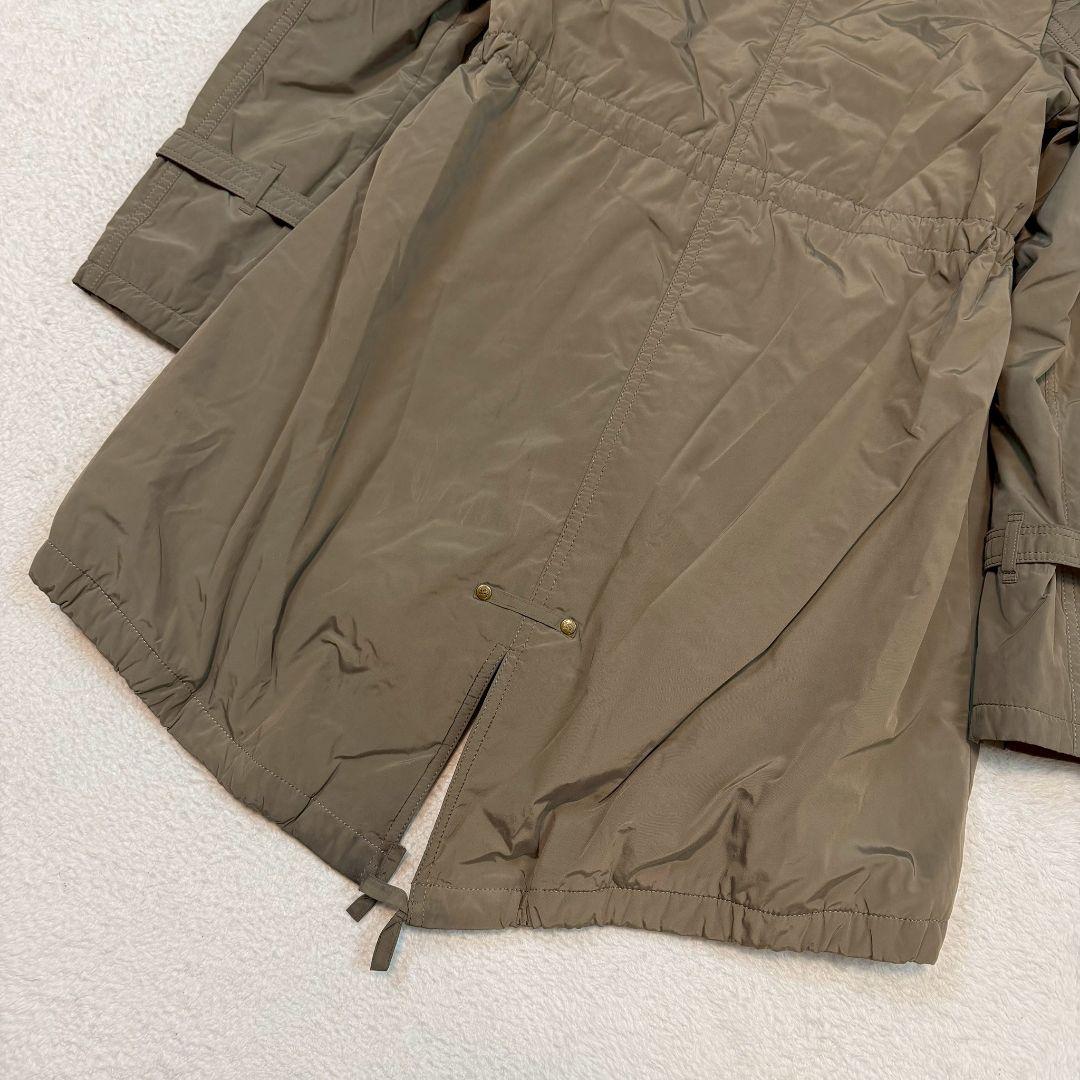 良品 バーバリー モッズコートライナー付き　ファー取り外し　M〜L