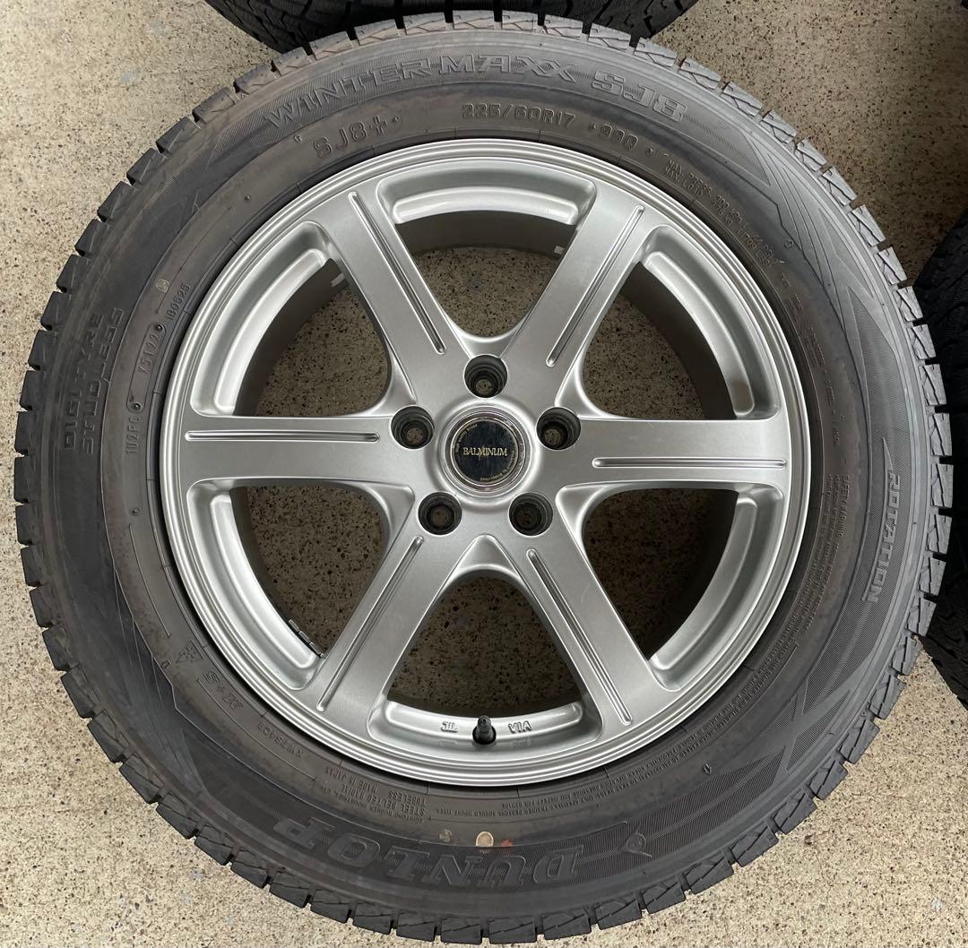 バリ山！　225/60R17 アルファード　ヴェルファイア　デリカD5