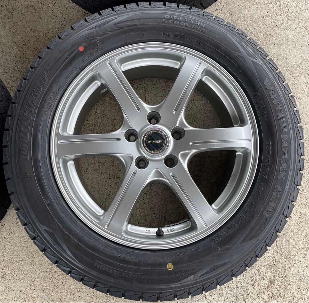 バリ山！　225/60R17 アルファード　ヴェルファイア　デリカD5