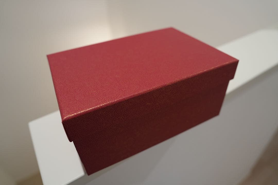 螺鈿細工 ジュエリーボックス 宝石箱木製 漆塗り 梅と鳥赤