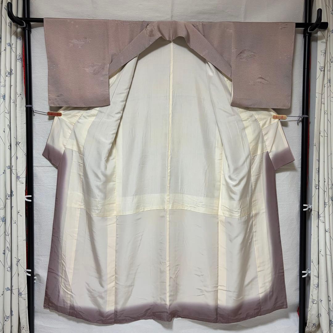 ヨ*ー様 正絹　色無地　フルセット　袷　卒業式　入学式　七五三　オ-24