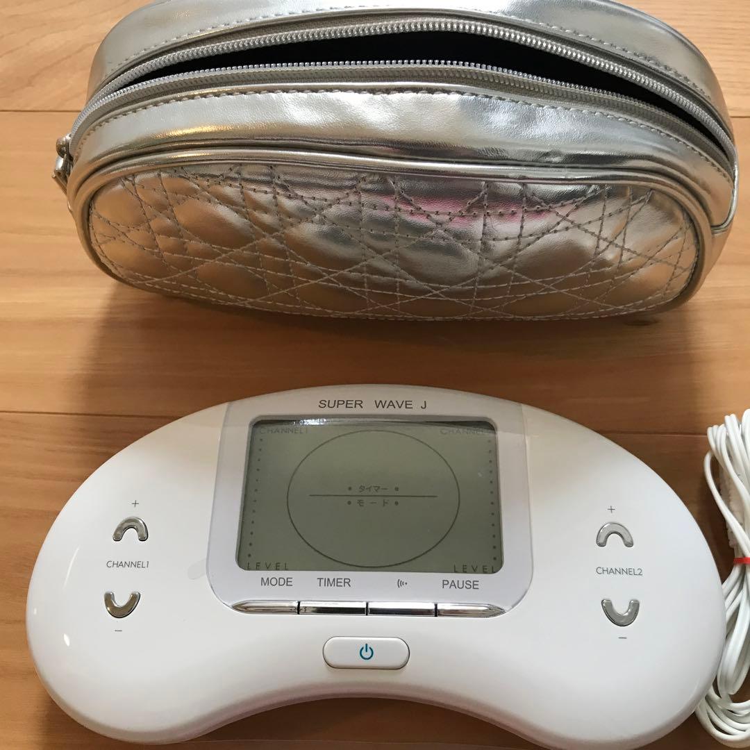 【美品】パルティール SUPERWAVE J/ジェルパッド＋新品ポーチアクセ5点