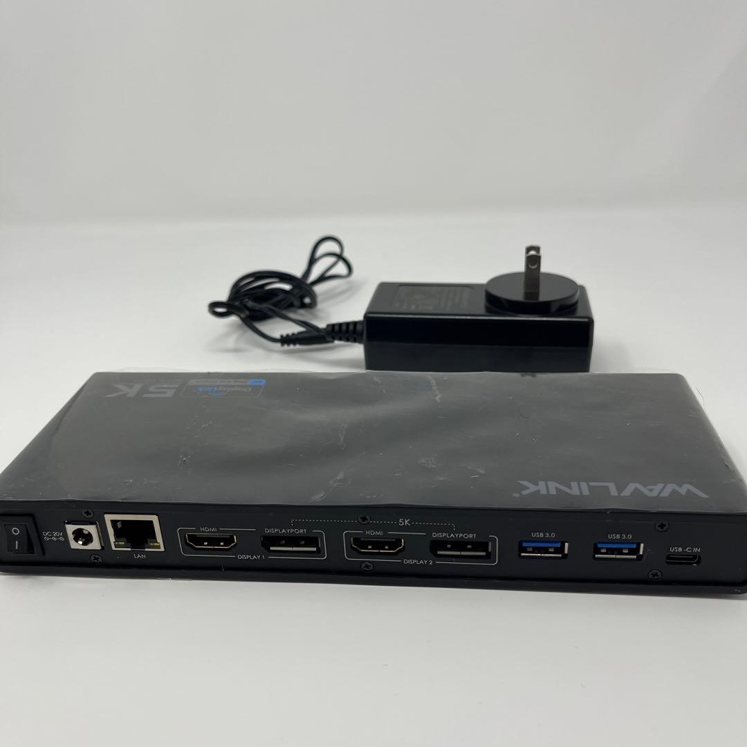 WAVLINK USB3.0 ウルトラ5K ドッキングステーション デュアル4K