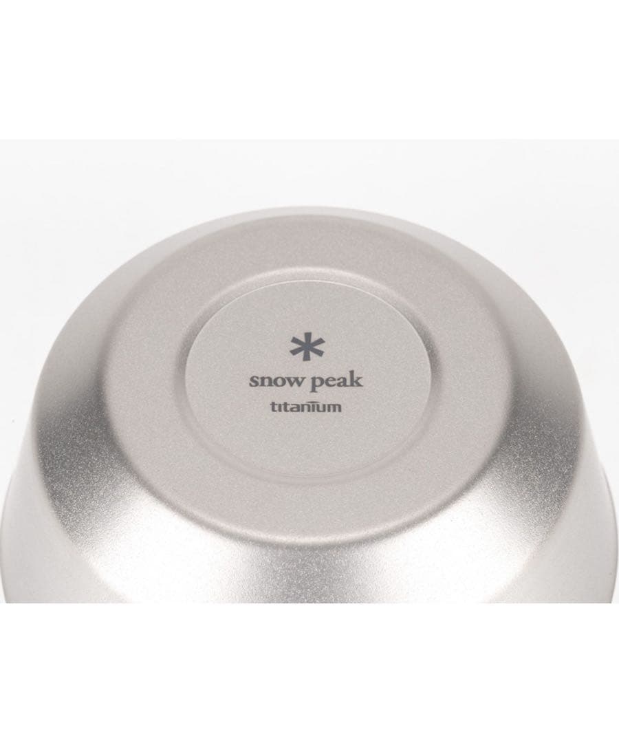 【新品未使用】チタンダブルボウル 600×2 400×1 セット スノーピーク