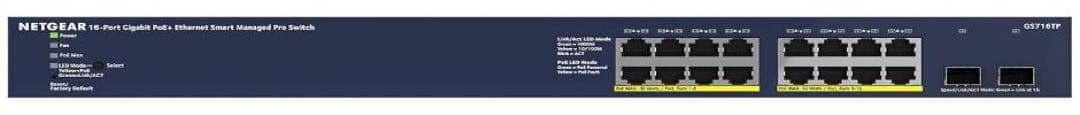 NETGEARギガビット16ポートPoE+スイッチ GS716TP-100AJS