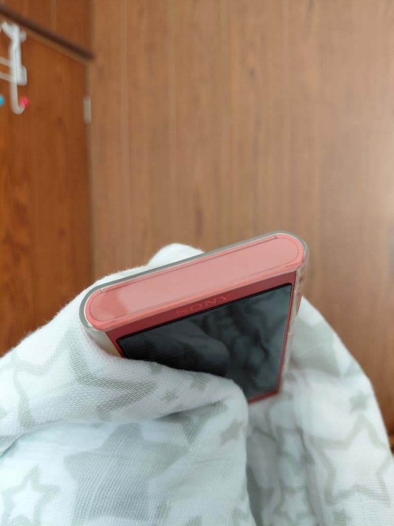 ウ*ュ様 sony walkman nw-a505　ピンク　レッド　本体　充電器