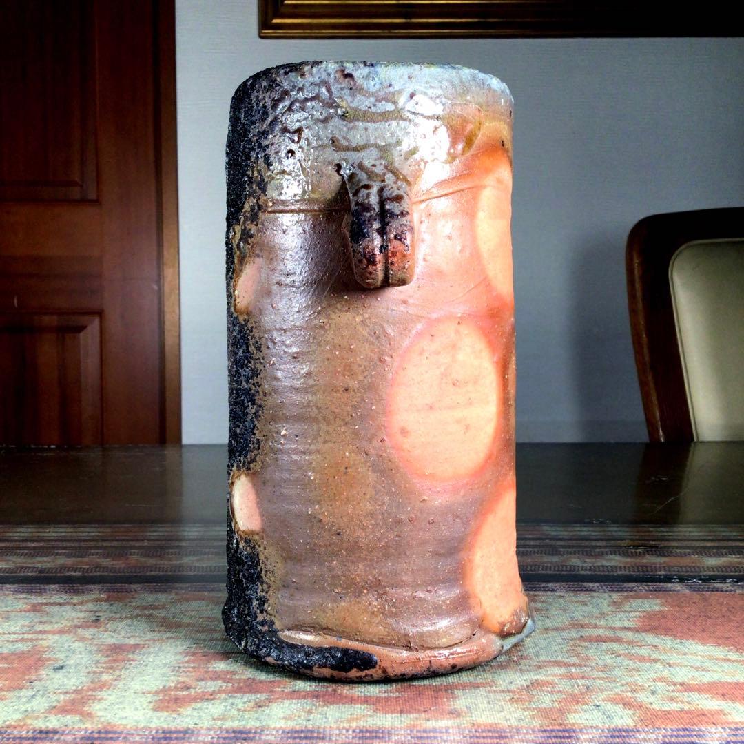 『冬うー特価』　備前焼　鈴木勝詞　花瓶