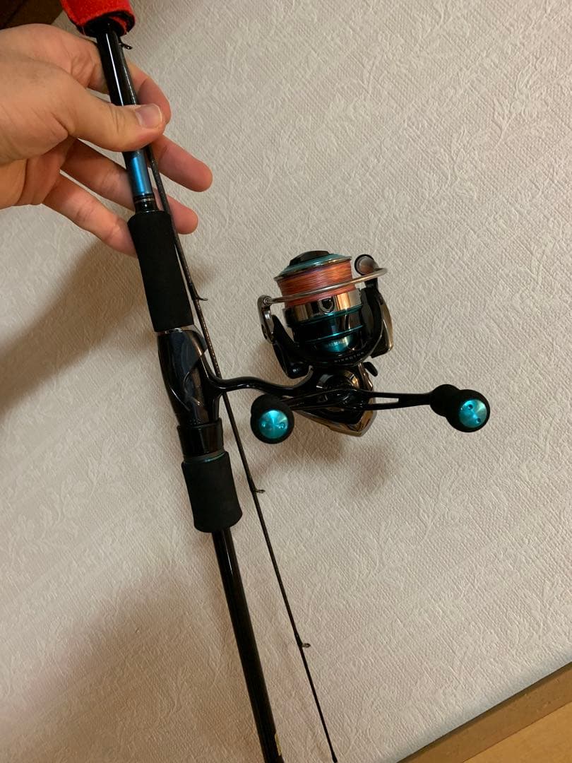 エメラルダス 86MH スピニングロッドとリールセット