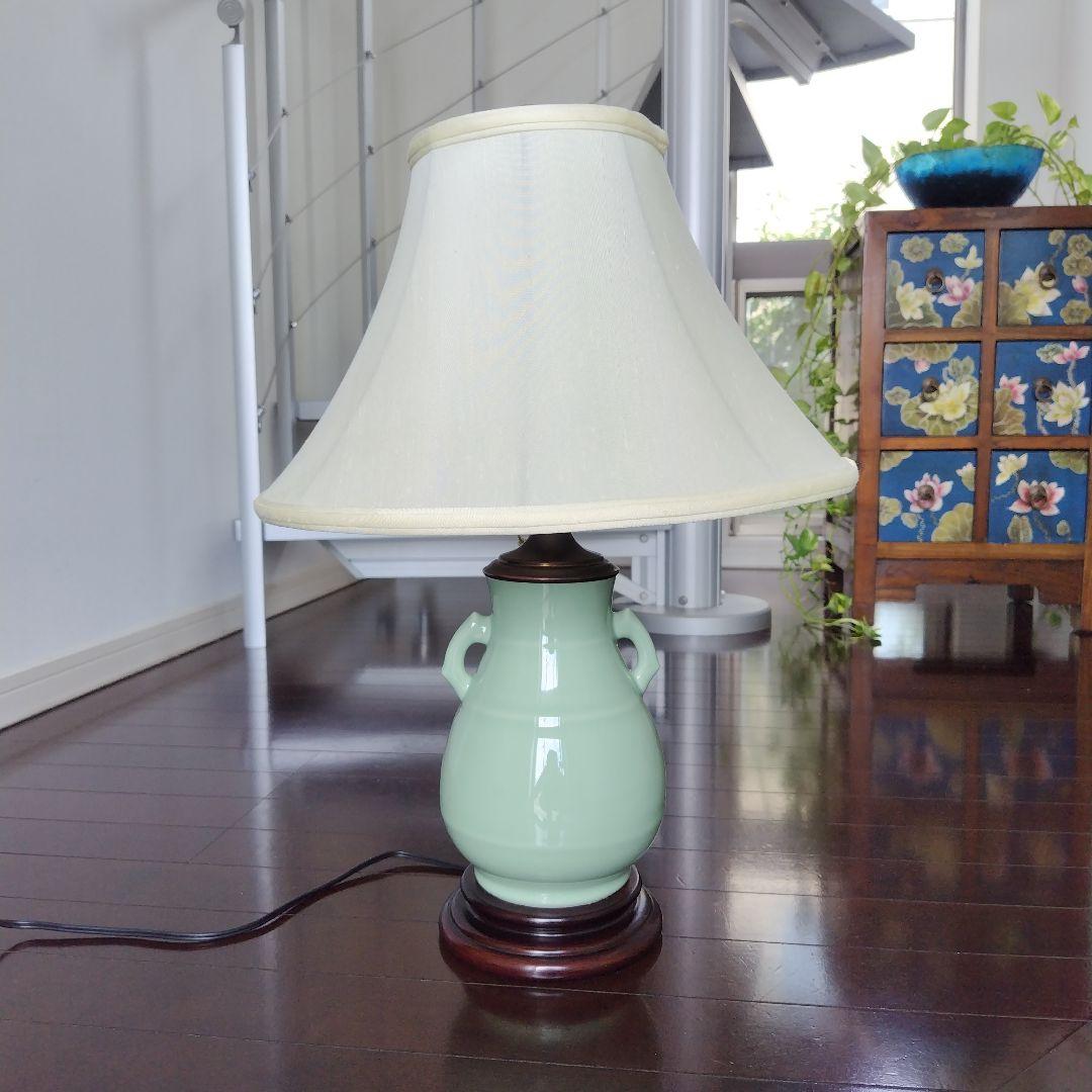 美品です！アンティーク 骨董WILDWOOD ミルクグリーン ルームランプ大型