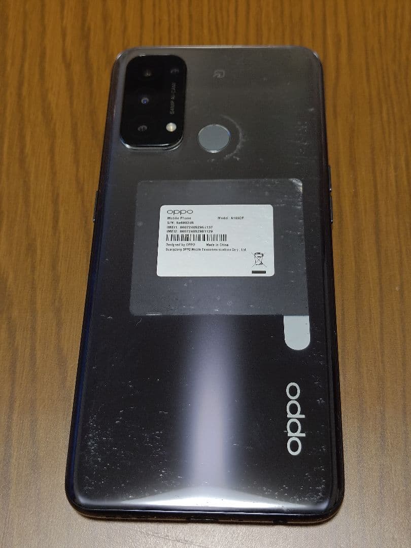 スマートフォン本体 OPPO Reno5 A A103OP