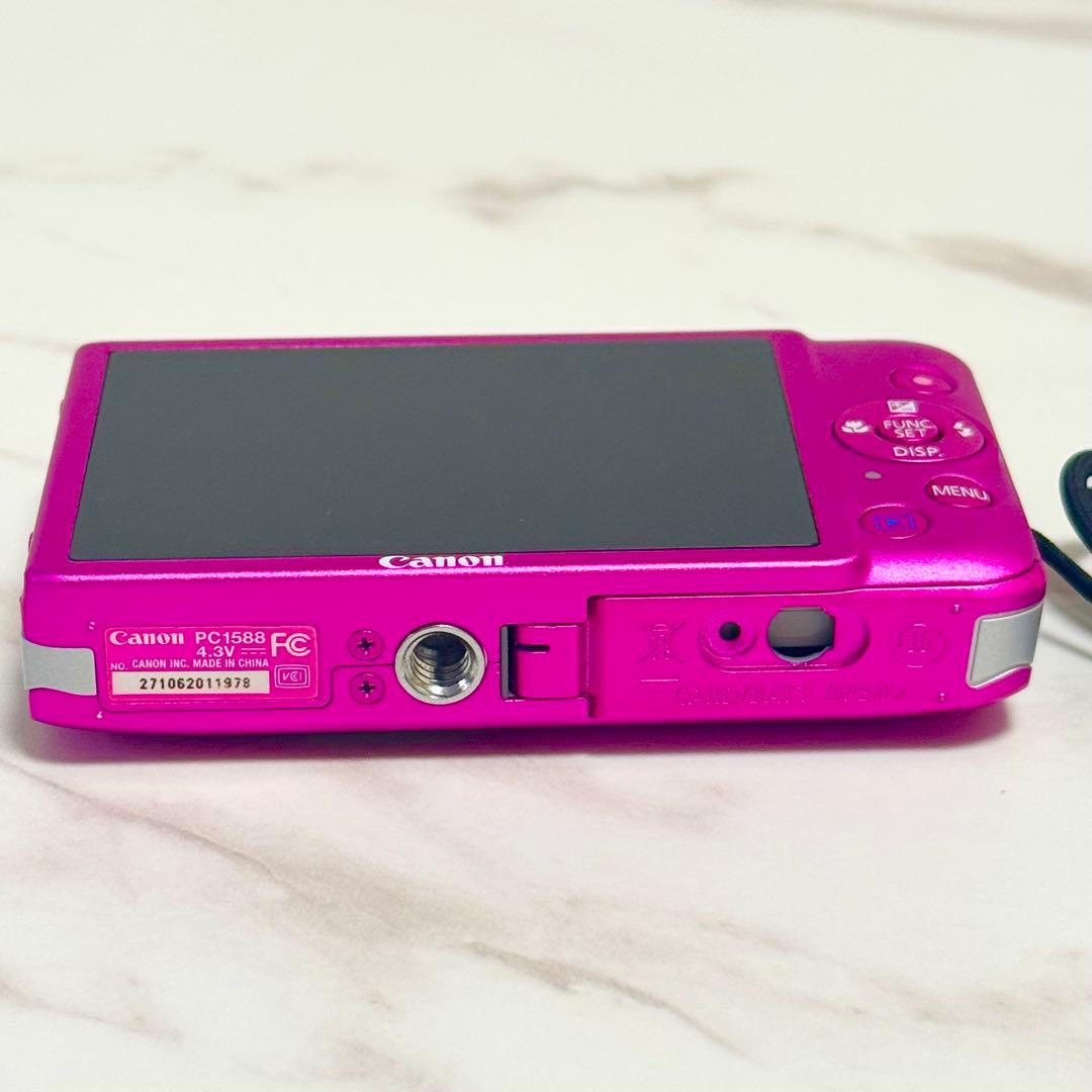 【美品】Canon IXY210F 人気カラー　ピンク　動作品