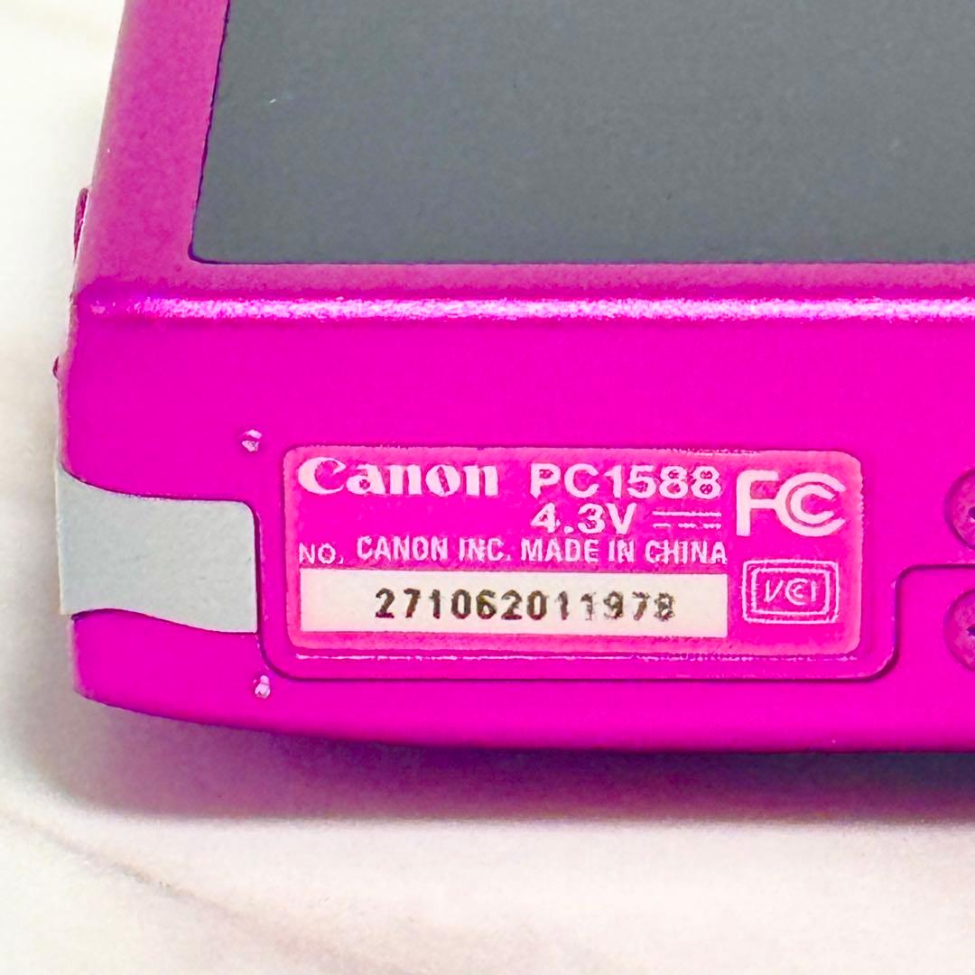 【美品】Canon IXY210F 人気カラー　ピンク　動作品
