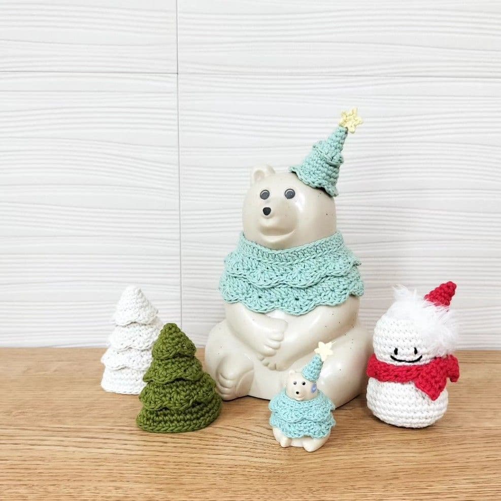 ならぶんですポーラーベア＊クリスマスアイテム ツリーコーデ