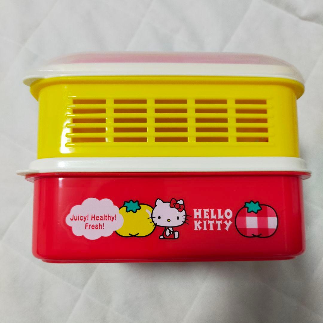 HELLO KITTY 2011年製　ランチボックス　レトロ弁当箱　ピクニック