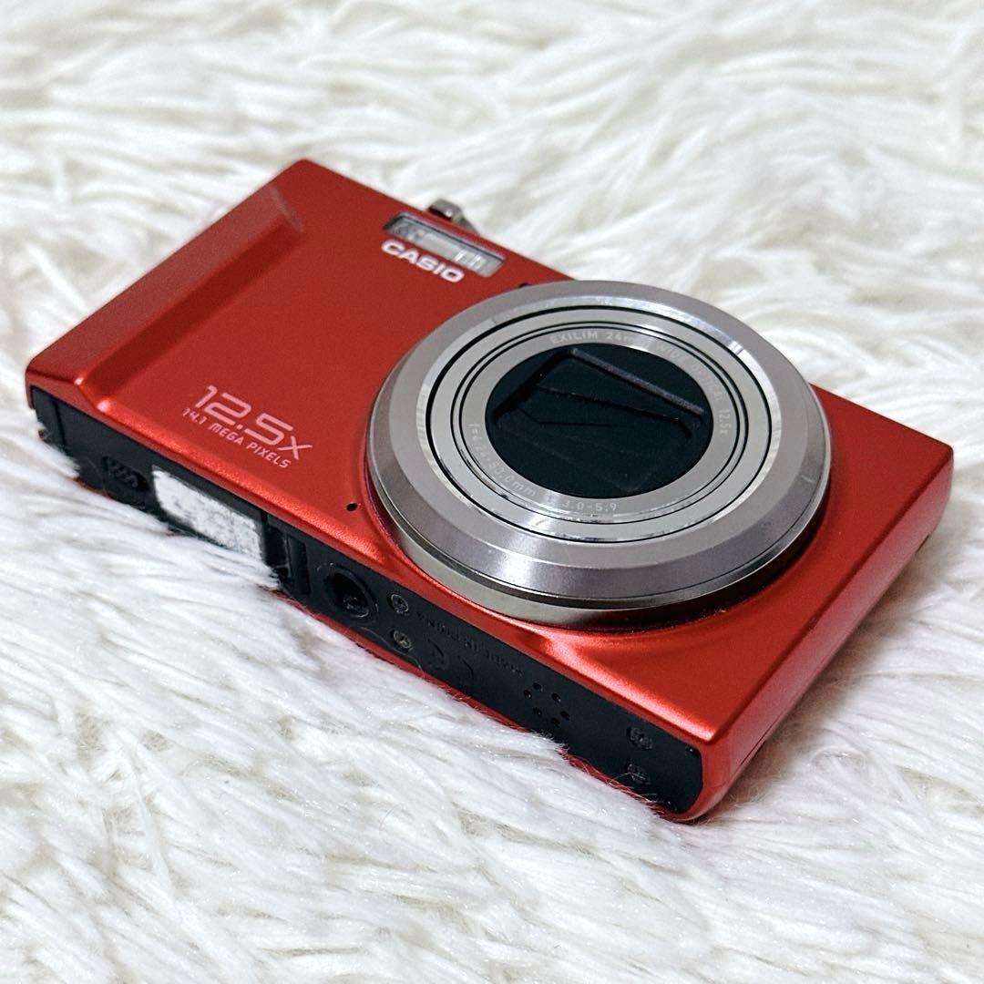 【極美品】CASIO EXILIM EX-ZS100 RDデジカメ レッド 赤