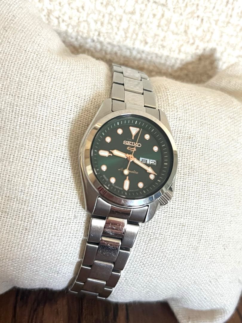 SEIKO5スポーツ　セイコー5スポーツ SRRA005 グリーンフェイス