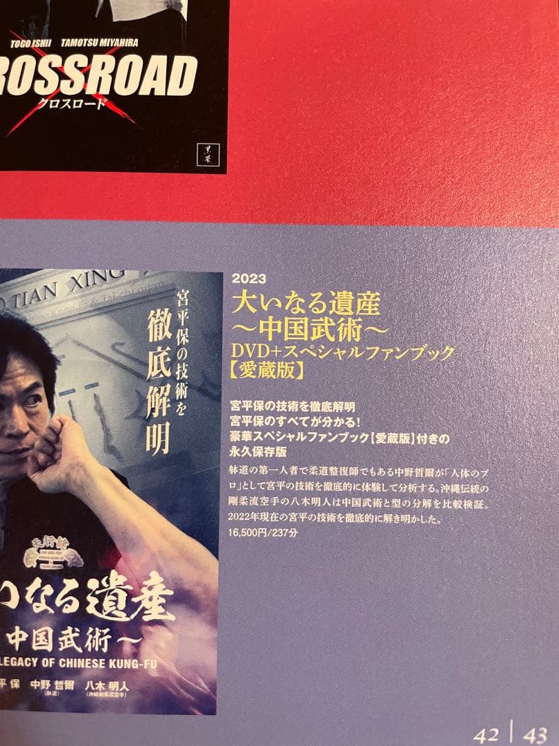 「大いなる遺産　～中国武術 ～」DVD＋スペシャルファンブック【愛蔵版】