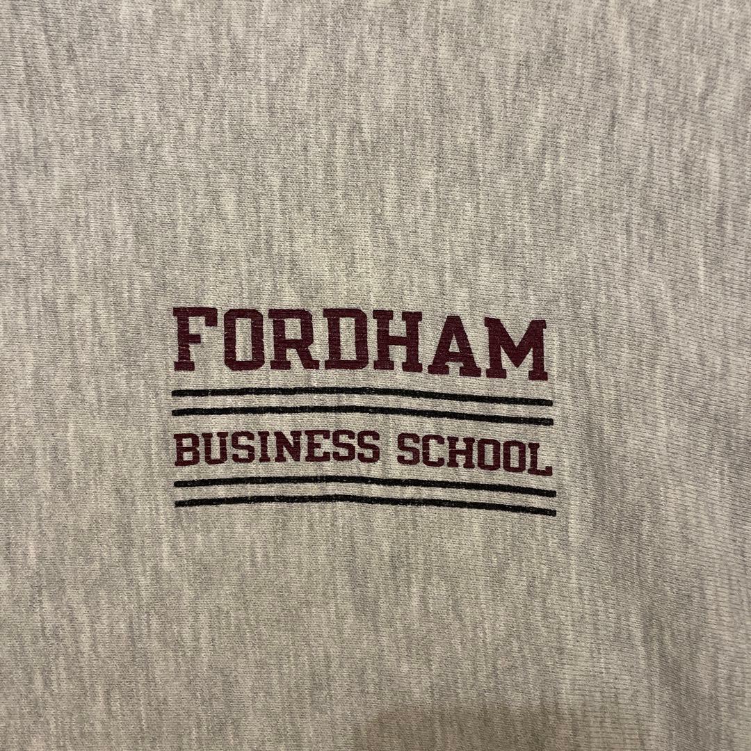 Champion　90s　リバースウィーブ　カレッジプリント グレー　美品