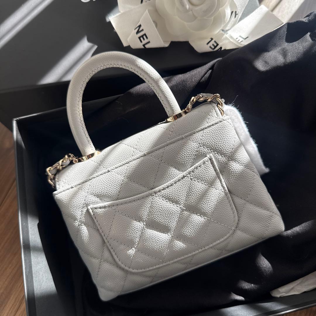 M*y様 新品未使用　CHANEL ココハンドル　14.5 グレー　限定　本日限