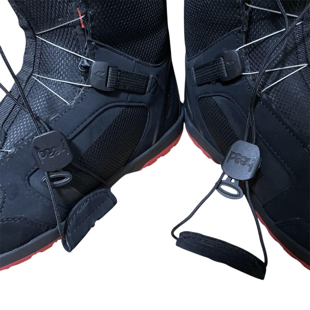 【極美品】HEAD SCOUT スノーボードブーツ BOA 25㎝ メンズ