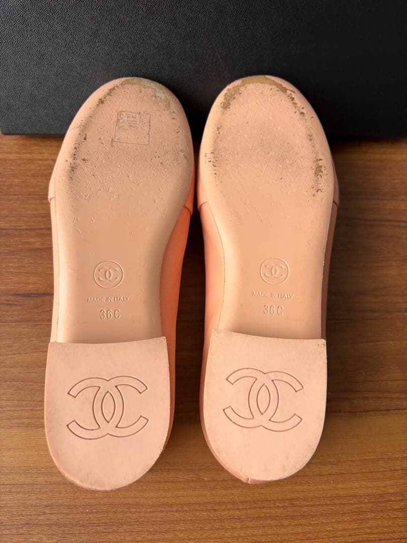 CHANEL ローファー サイズ36 ピンクとベージュ　2足セット