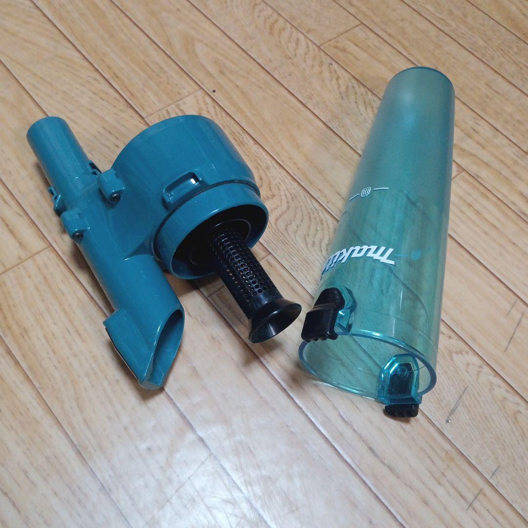 マキタ18V充電式クリーナーCL281FD純正充電器、バッテリー、サイクロン等付