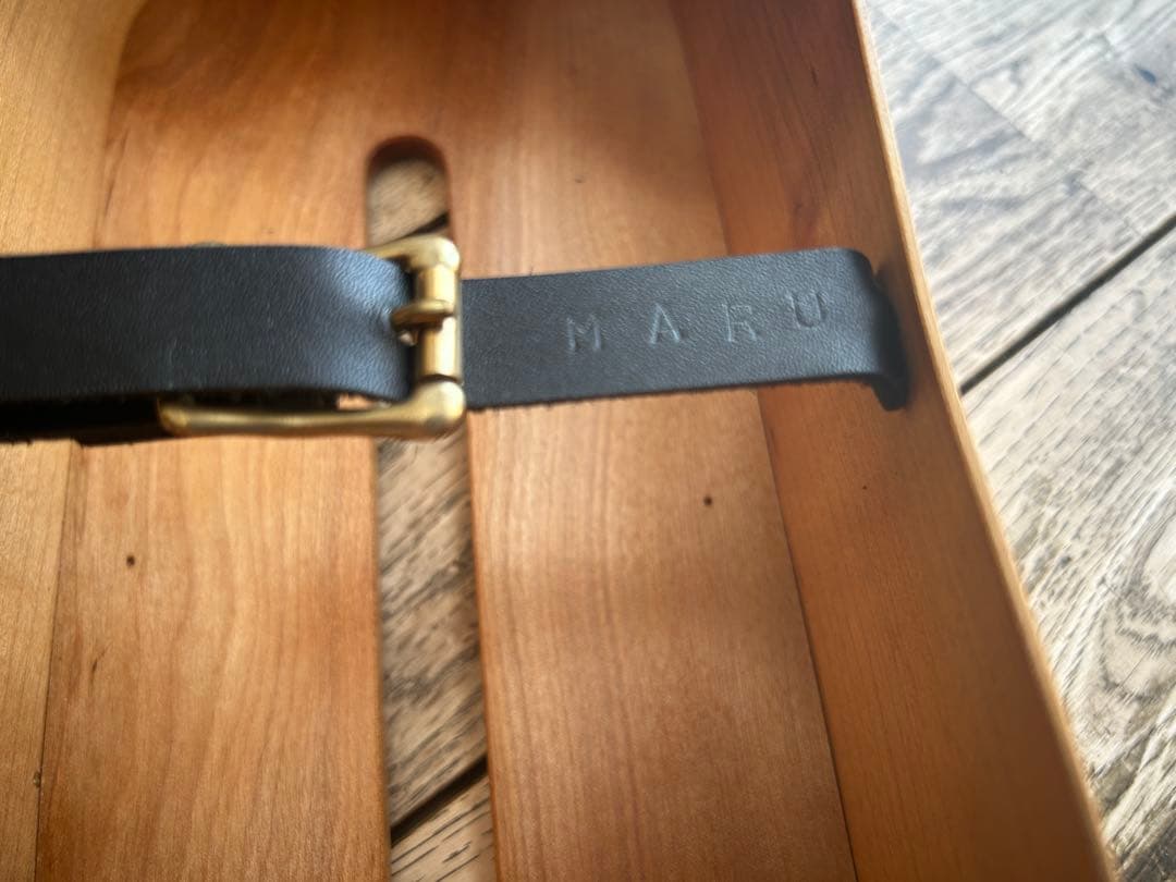 まる工芸　ティッシュケース　sword ブラック