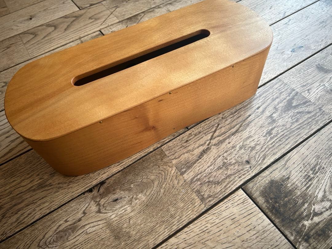 まる工芸　ティッシュケース　sword ブラック