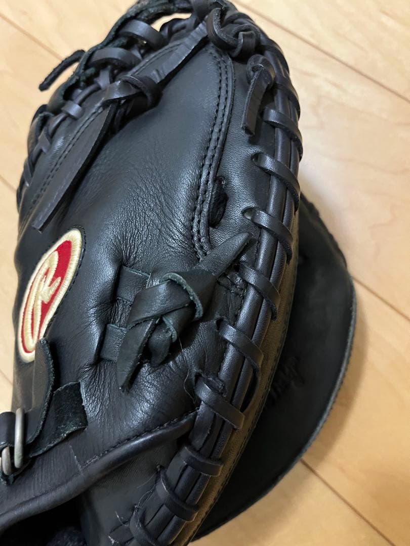 大人用　軟式グローブ　ローリングス　キャッチャーミット ブラック