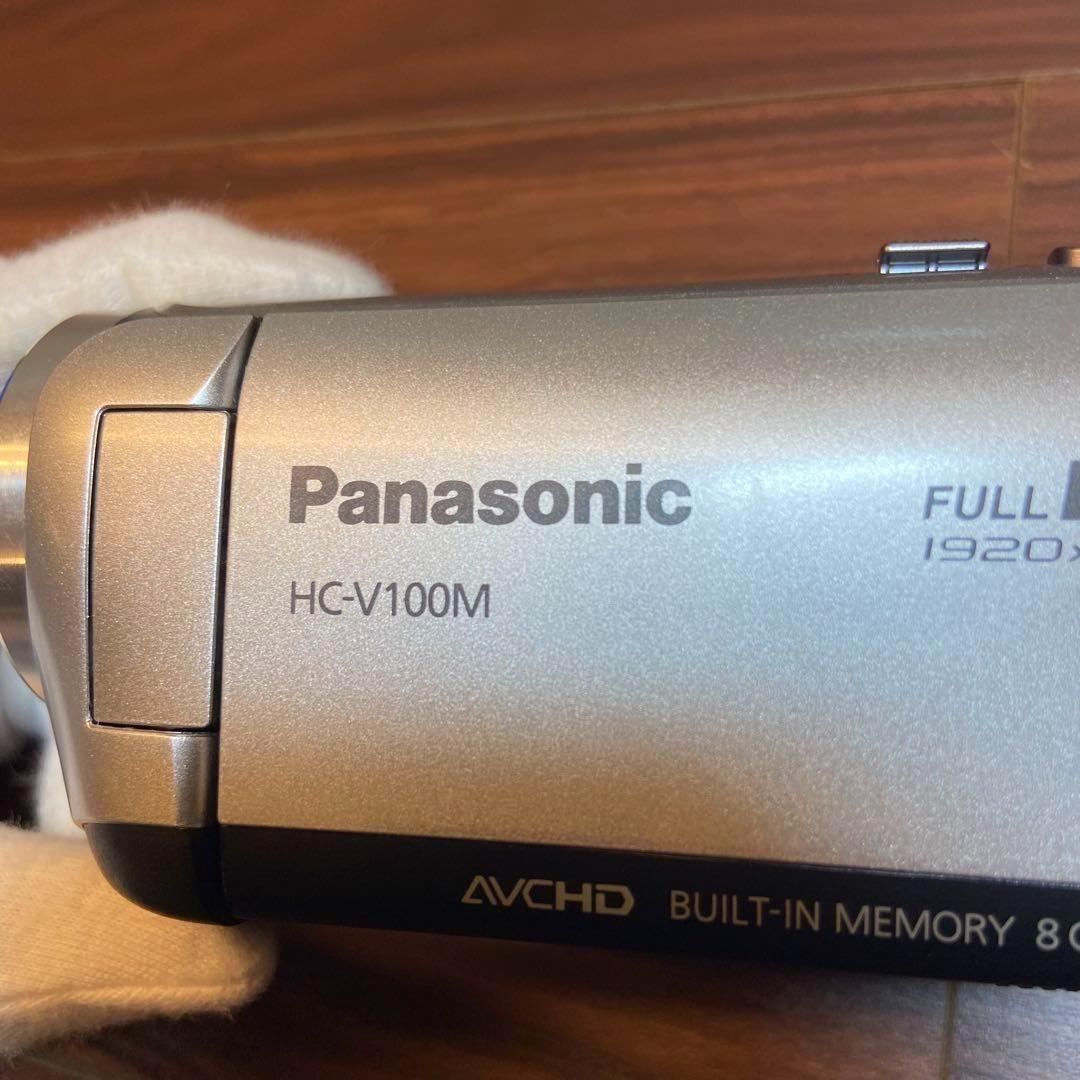 Panasonic HC-V100M ビデオカメラ ほぼ新品 3397