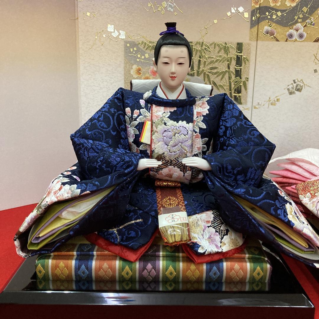 G5 豪華でお洒落な衣装　大三五親王のみ　雛人形　人形のみ　親王飾り　雛飾り