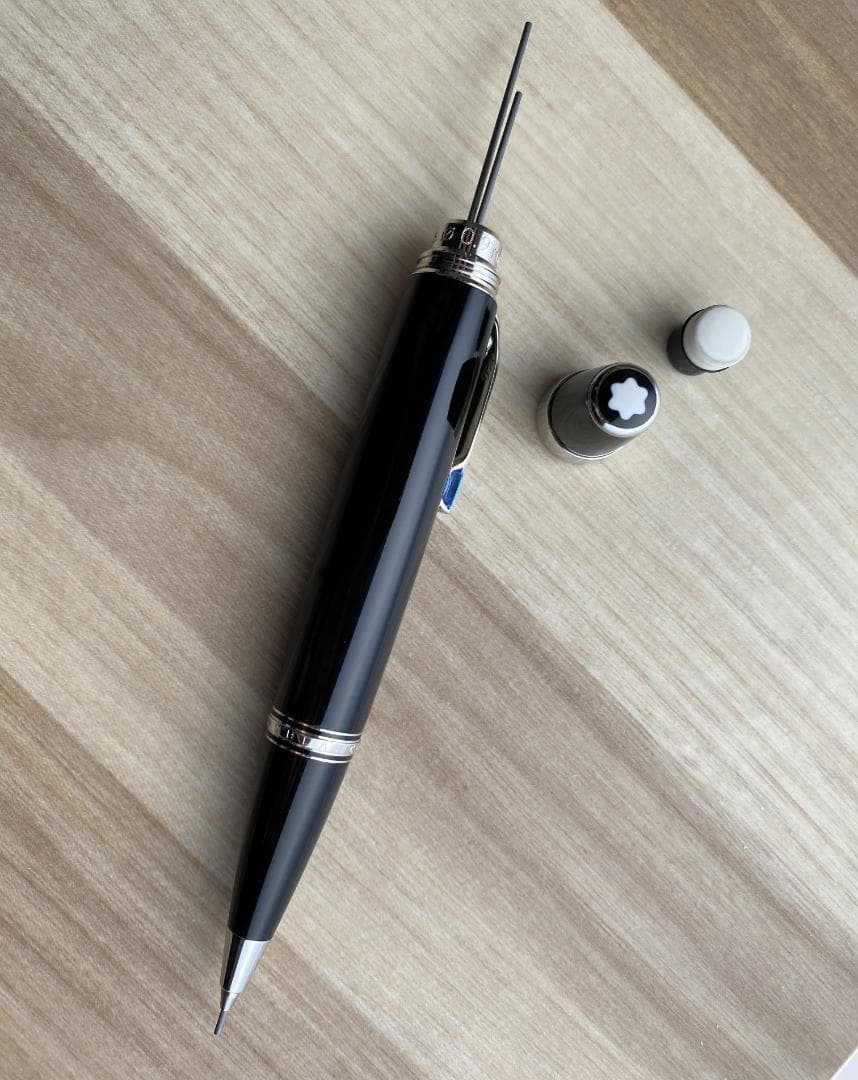 未使用に近い 入手困難 モンブラン ボエム ブルー 芯0.9mm シャープペン